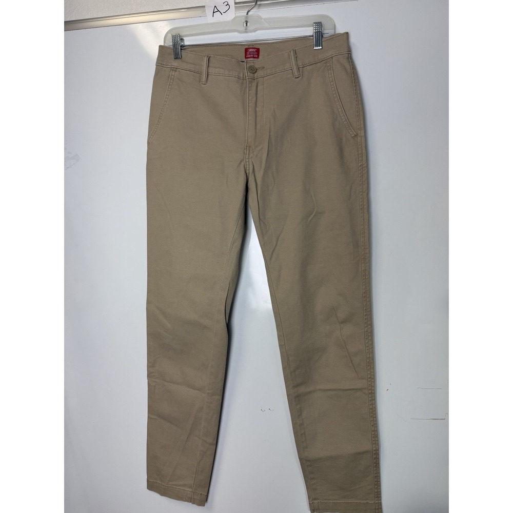 Men's Levi's XX CHINO Brown Khaki STANDARD TAPER 30X32 Cotton